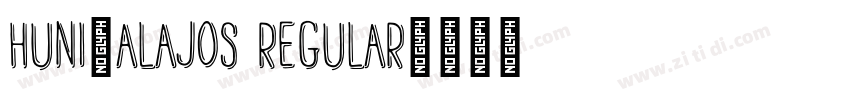 Huni_Alajos Regular字体转换
